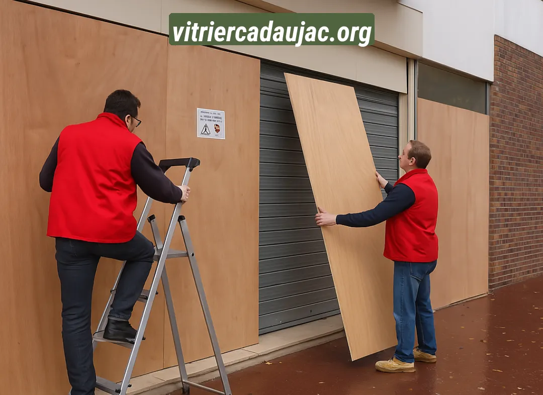 Mise en sécurité fermeture provisoire Cadaujac